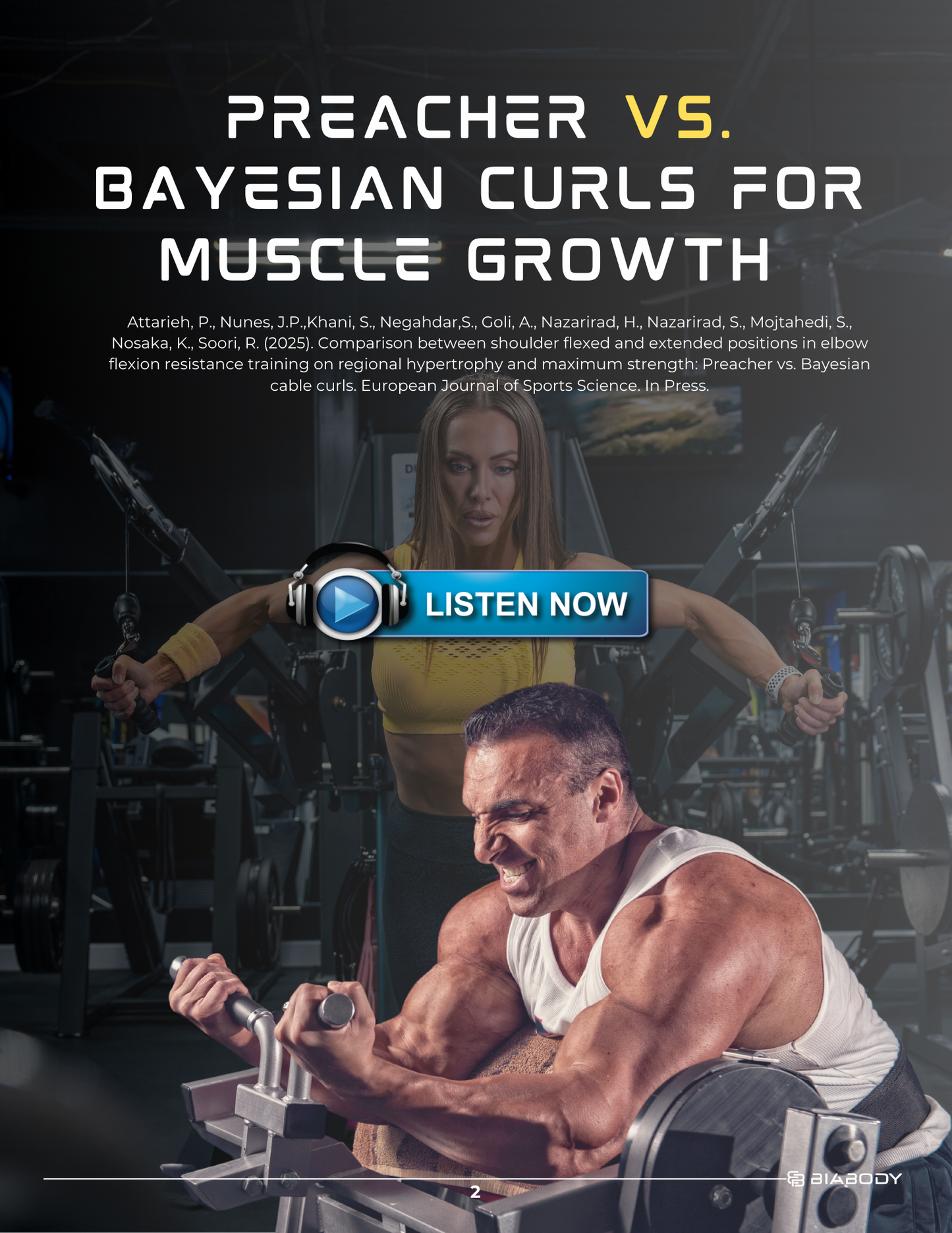 BiaBrain Issue 10: Preacher vs. Bayesian Curls, Cluster Sets, Fasting + Lifting, and Thermogenics