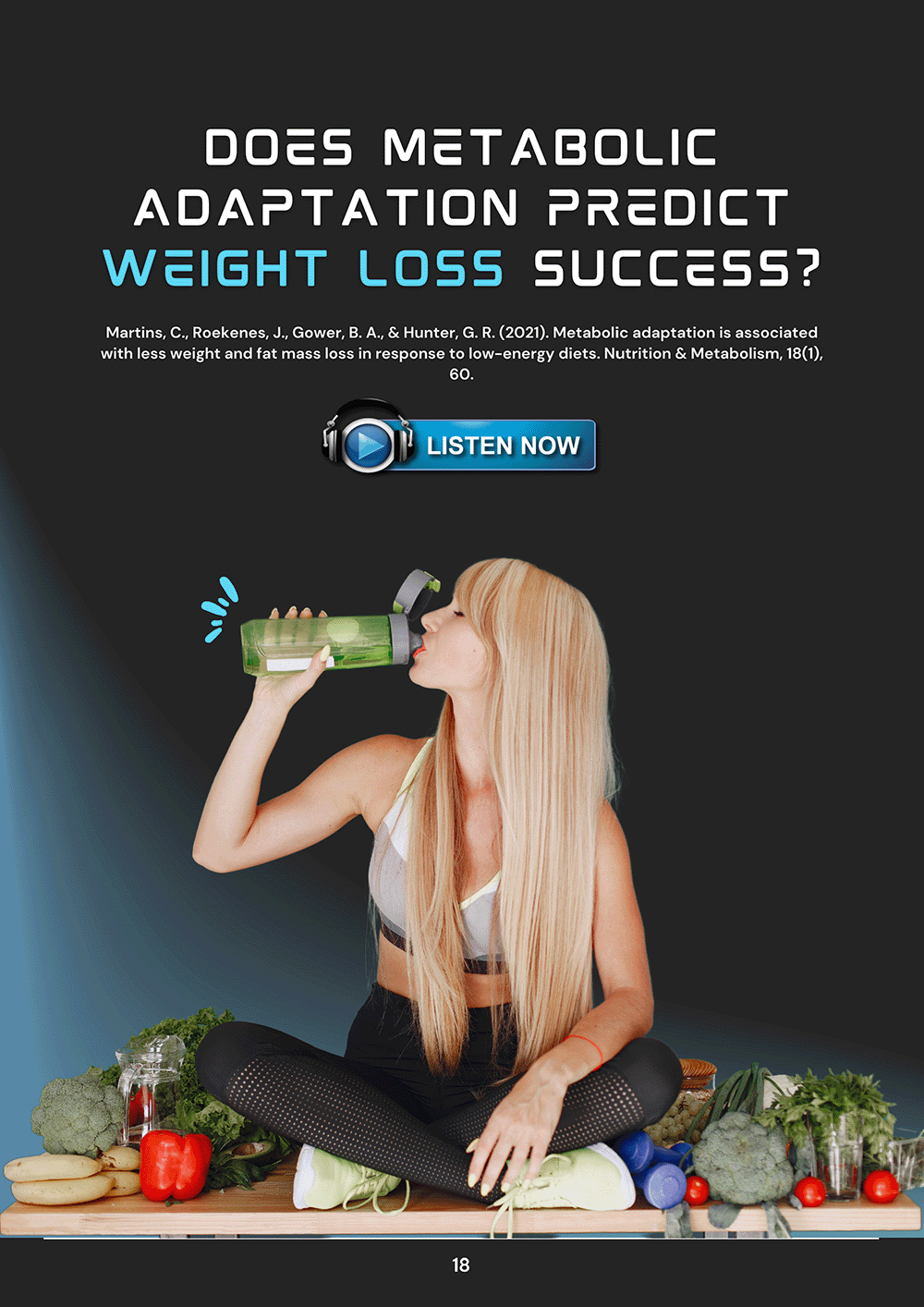 Does Metabolic Adaptation Predict Weight Loss Success?