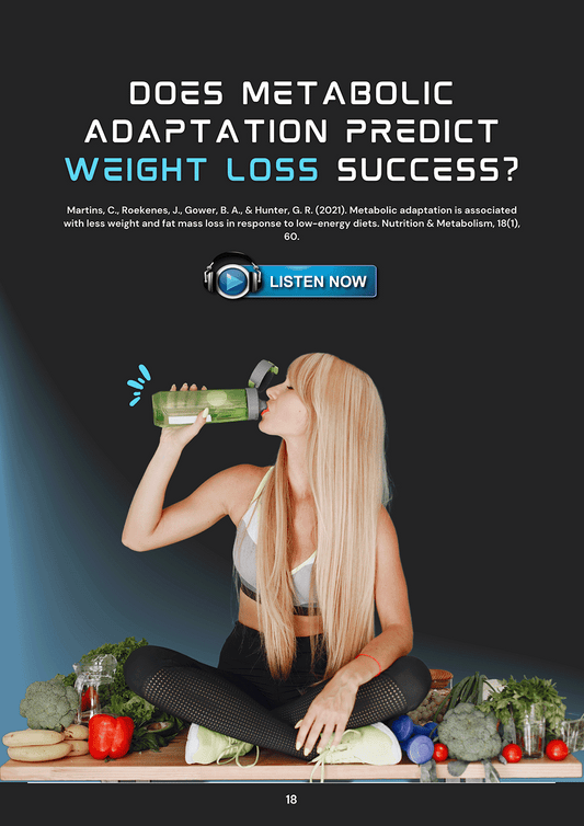 Does Metabolic Adaptation Predict Weight Loss Success?