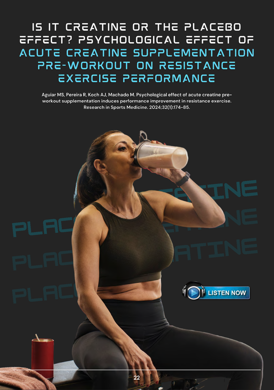 Is it Creatine or the Placebo Effect?