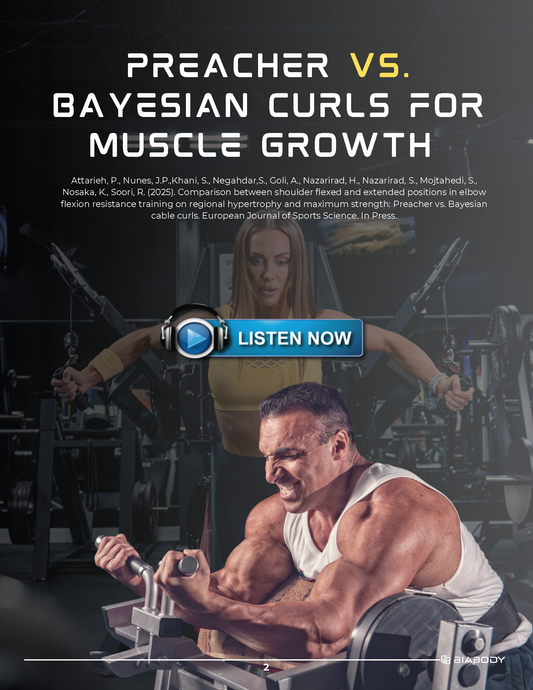 Preacher vs. Bayesian Curls for Muscle Growth