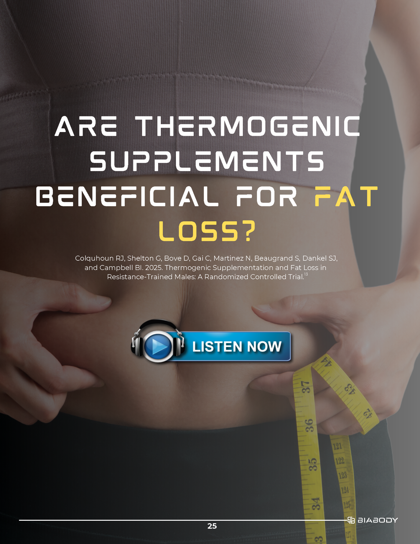 Are Thermogenic Supplements Beneficial for Fat Loss?
