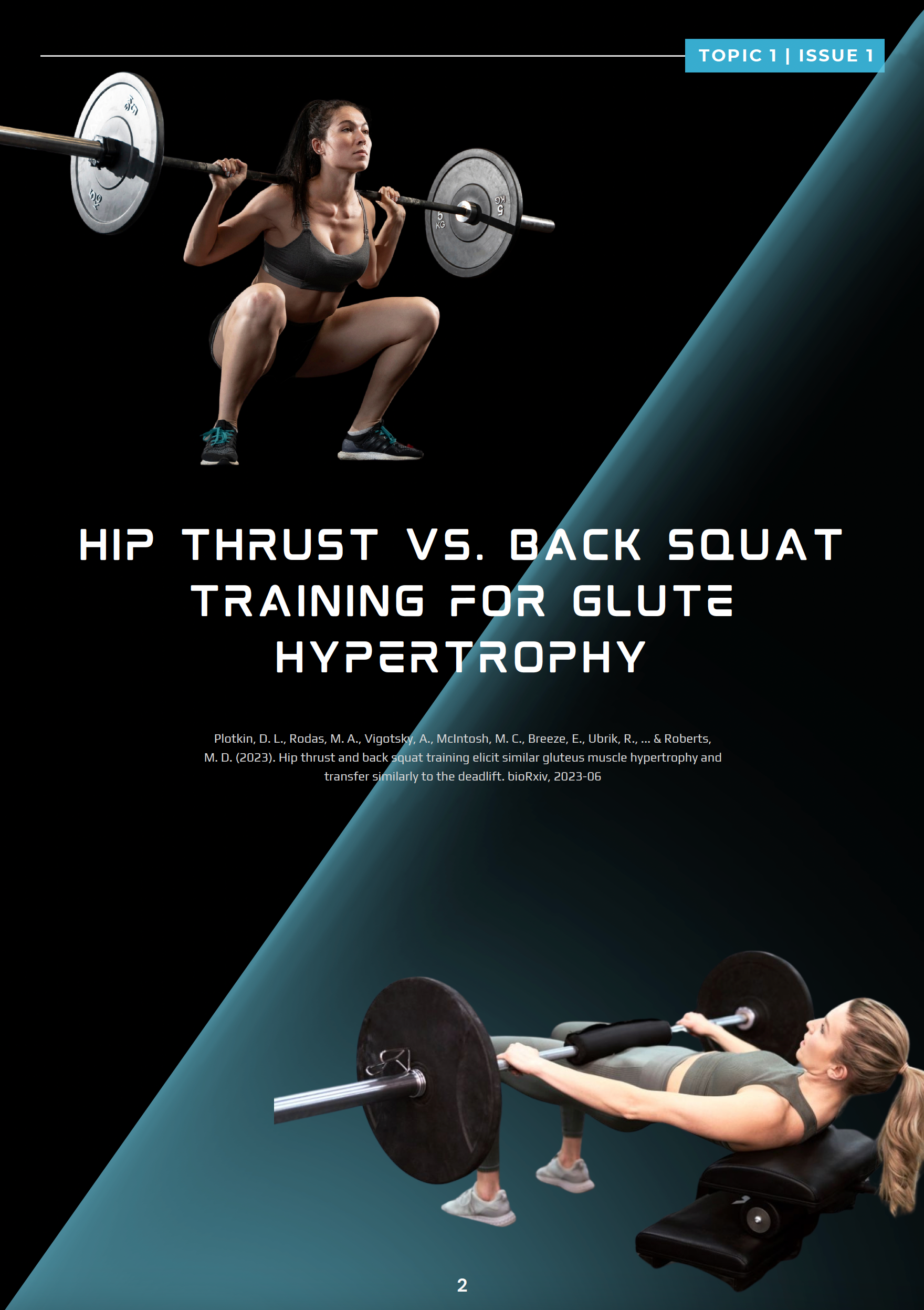 Maximize Glute Gains: Hip Thrust Back Squat – BiaBody Shop