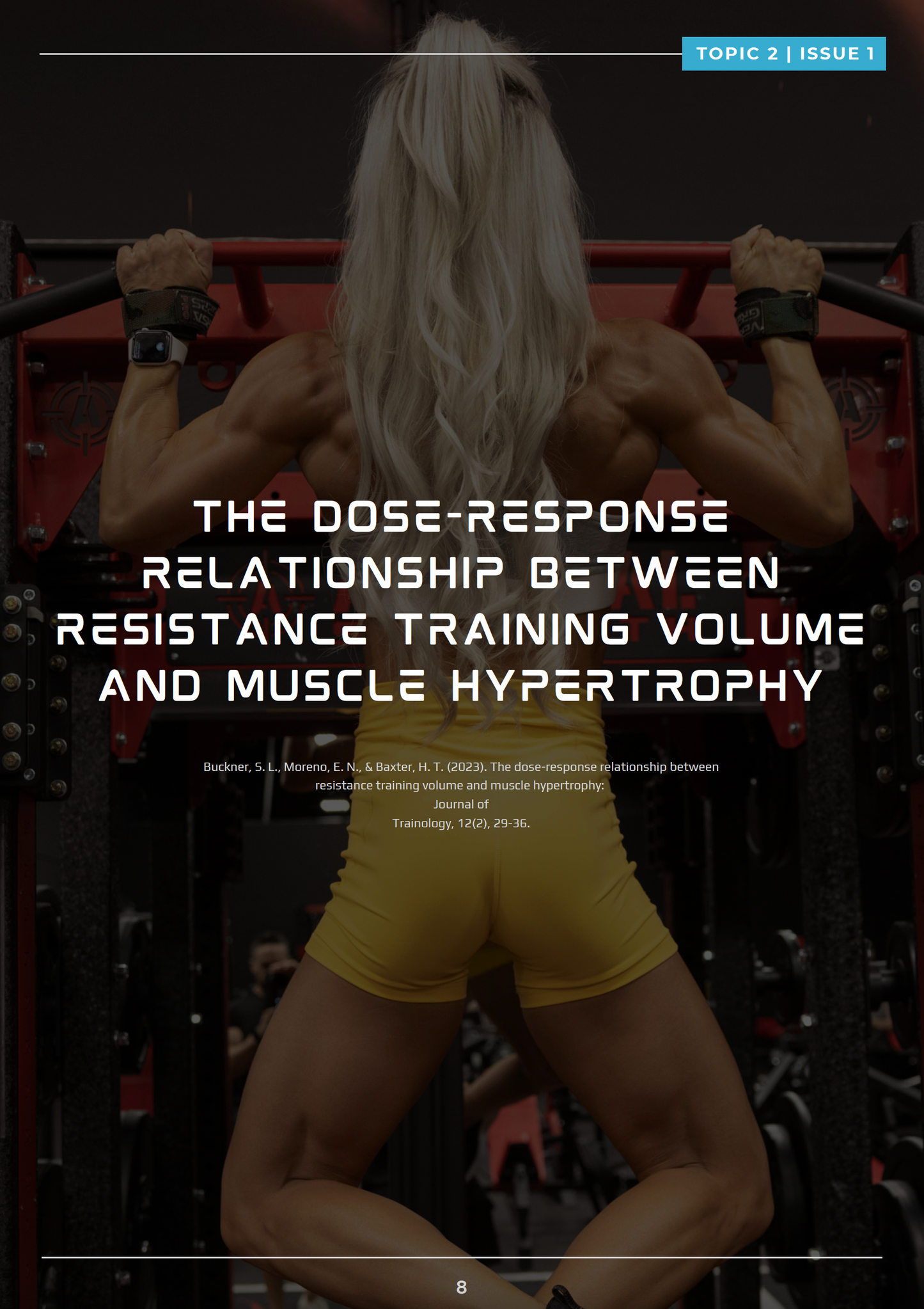 Dose-Response Relationship Between Training Volume and Muscle Growth