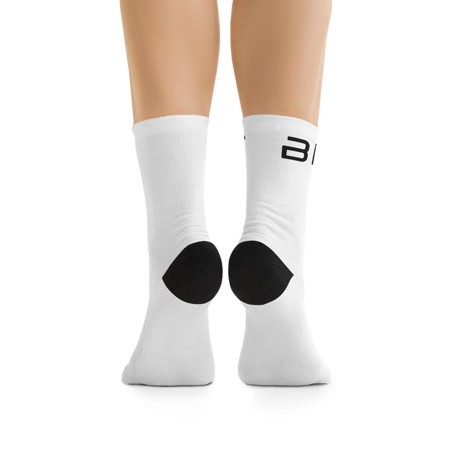 Athletic Crew Socks, Comfortable Poly Socks for Fitness, Gym & Everyday Wear