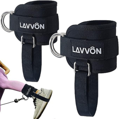 Lavvon Padded Ankle Straps For Cable Machines