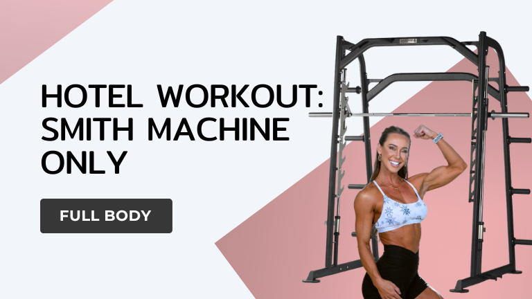 One Time Hotel Workout Smith Machine Full Body