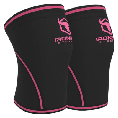 IronBull Strength 7mm Knee Sleeves For Weightlifting And Powerlifting