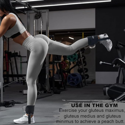 Lavvon Padded Ankle Straps For Cable Machines