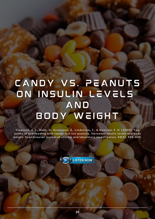 Candy vs. Peanuts: The Effects of Snacking on Insulin and Weight