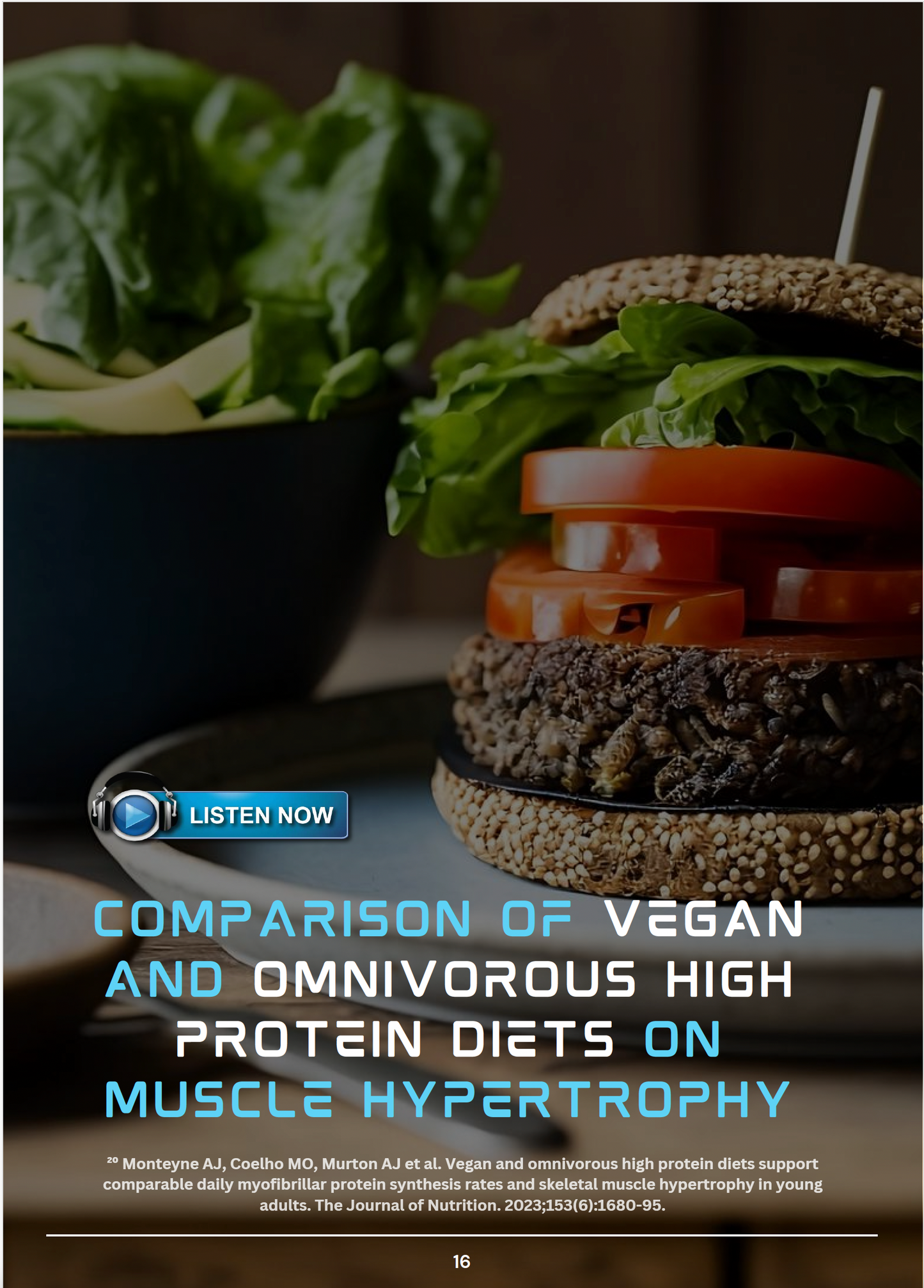 BiaBrain Vol. 1 Issue 5: Key Studies on Muscle Growth, Vegan Protein, and Vascular Health